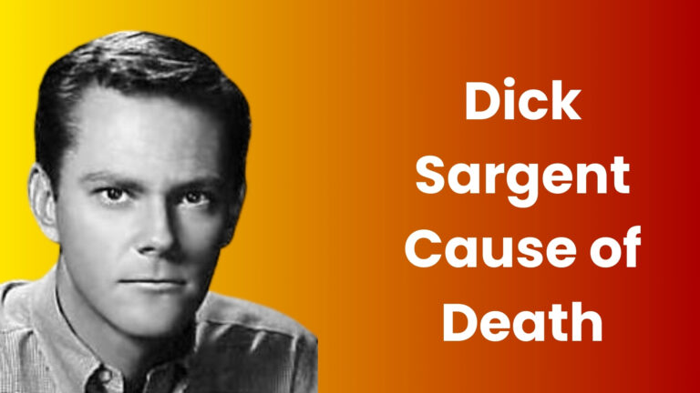 Dick Sargent Cause of Death