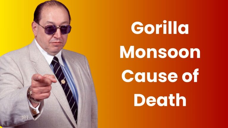 Gorilla Monsoon Cause of Death