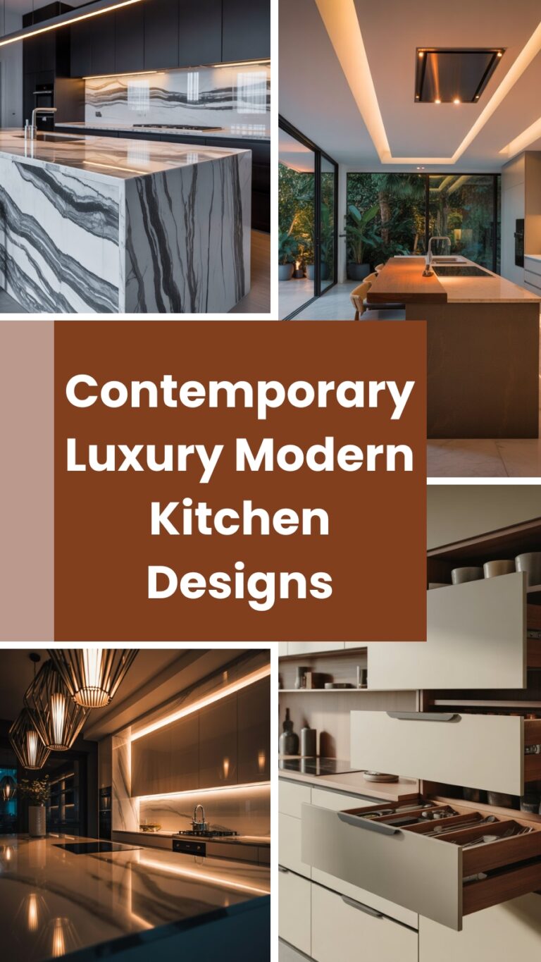 Contemporary Luxury Modern Kitchen Designs