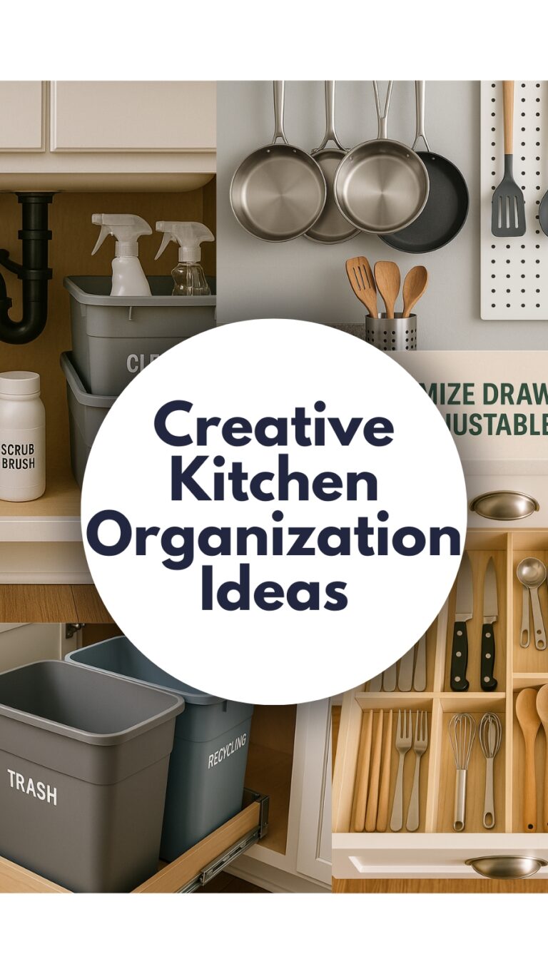Creative Kitchen Organization Ideas That Actually Work