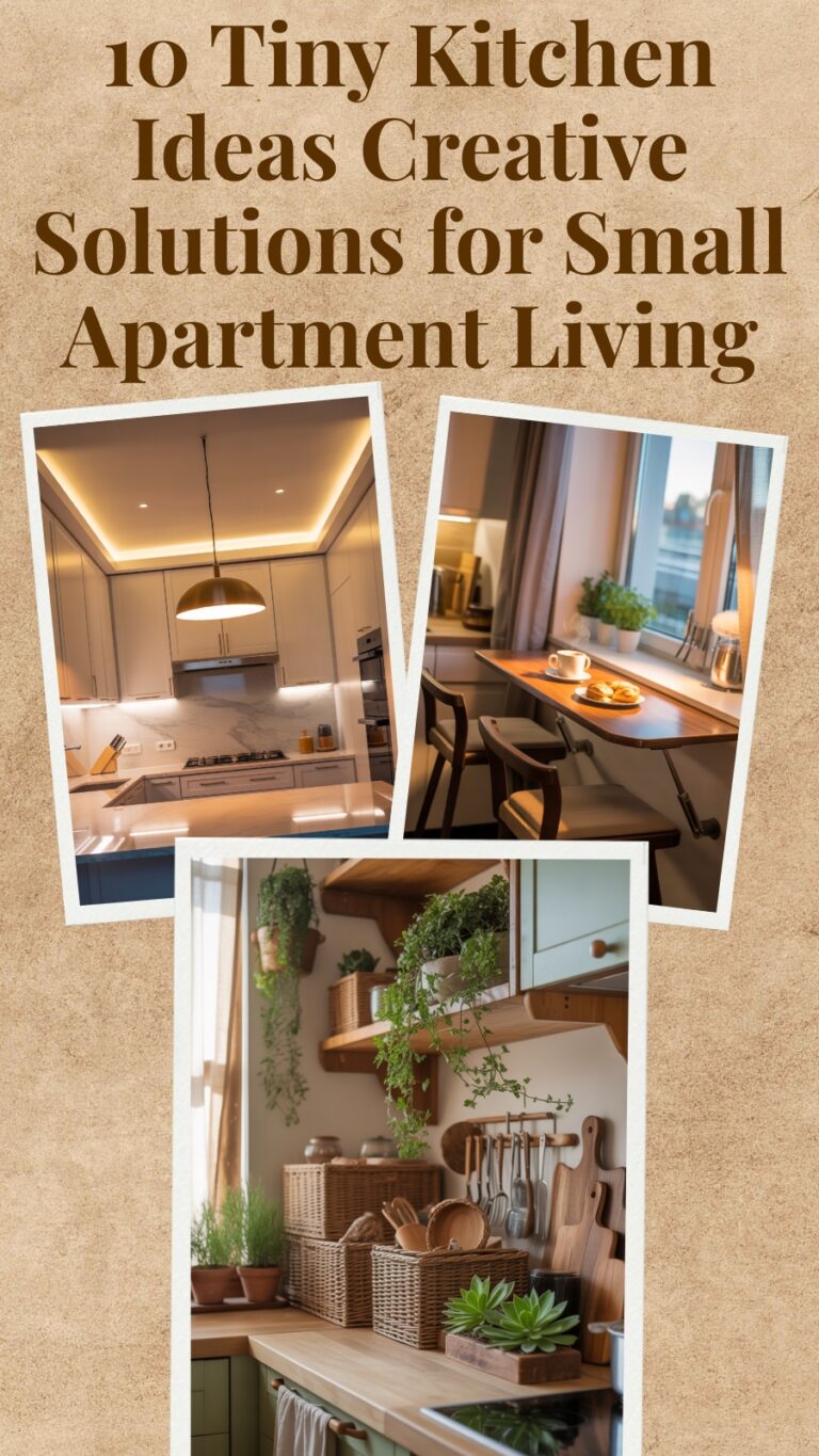 Tiny Kitchen Ideas: Creative Solutions for Small Apartment Living