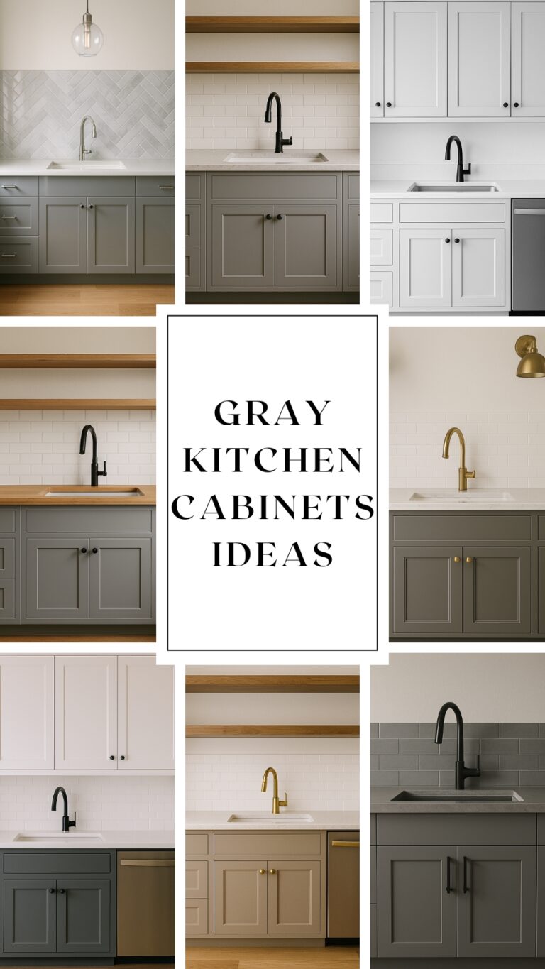 Gray Kitchen Cabinets Ideas: Elegant, Modern, and Effortlessly Stylish