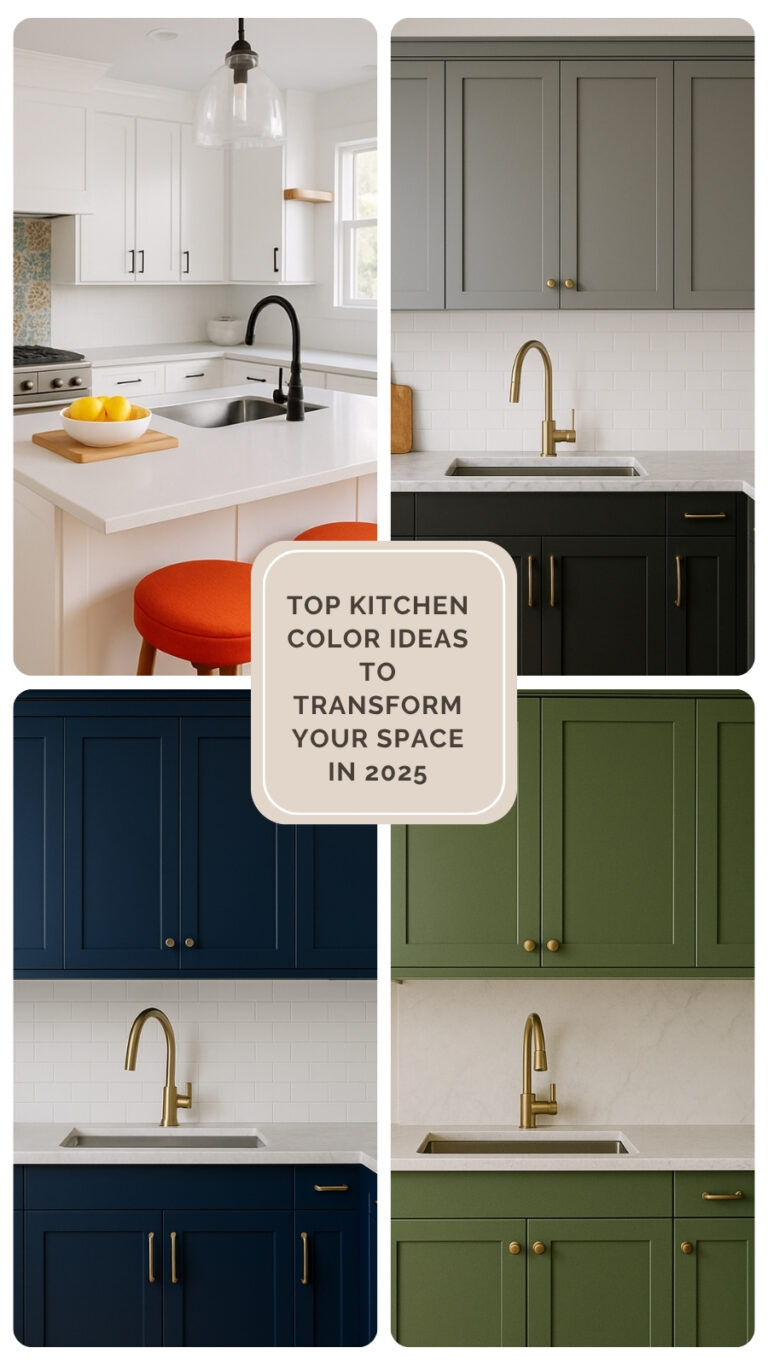 Kitchen Color Ideas to Transform Your Space in 2025
