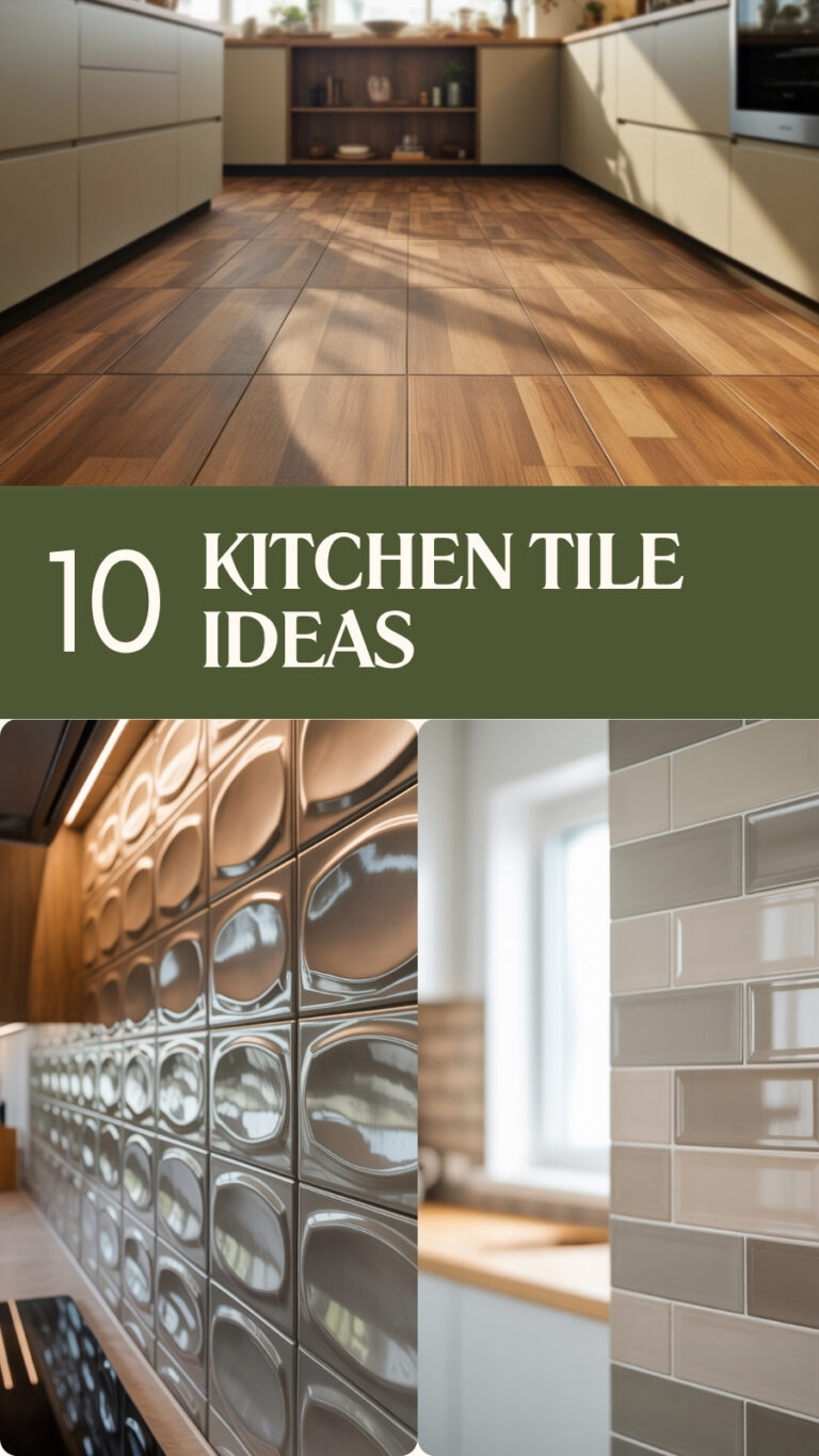Kitchen Tile Ideas: Stylish Options for Walls, Backsplashes, and Floors