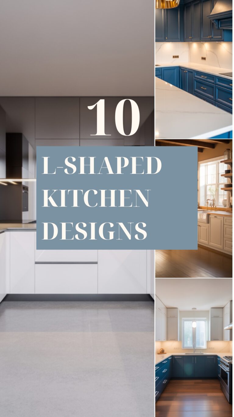 L-Shaped Kitchen Designs: Smart, Stylish, and Space-Savvy Ideas