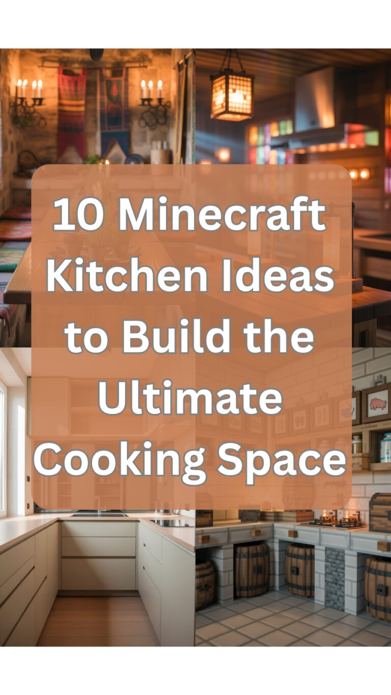 Minecraft Kitchen Ideas to Build the Ultimate Cooking Space