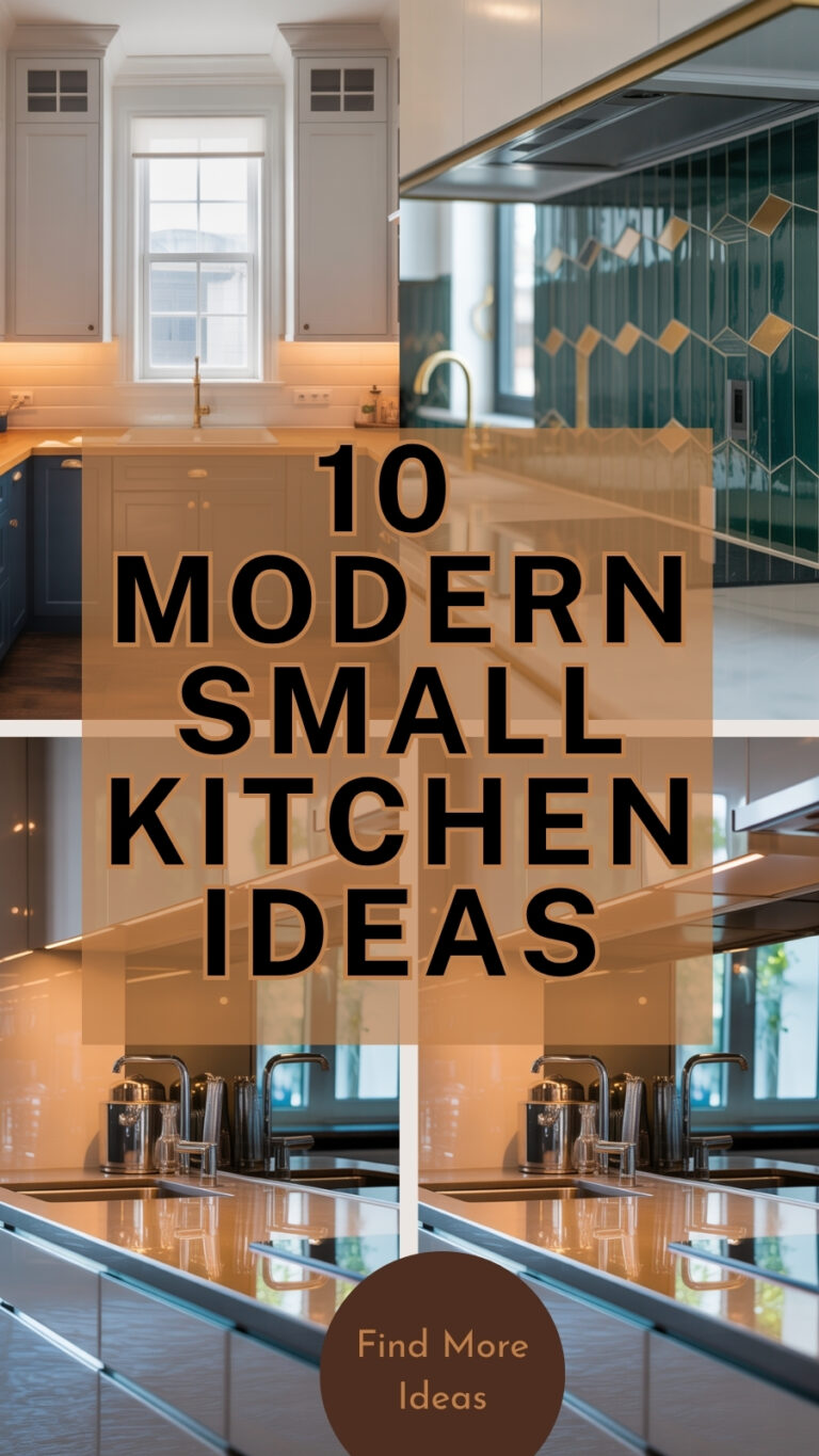 Modern Small Kitchen Ideas to Maximize Style and Space