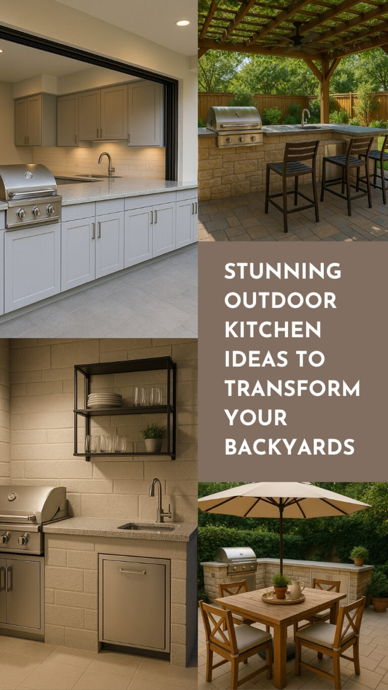 Outdoor Kitchen Ideas: Functional and Stylish Inspiration for Your Backyard