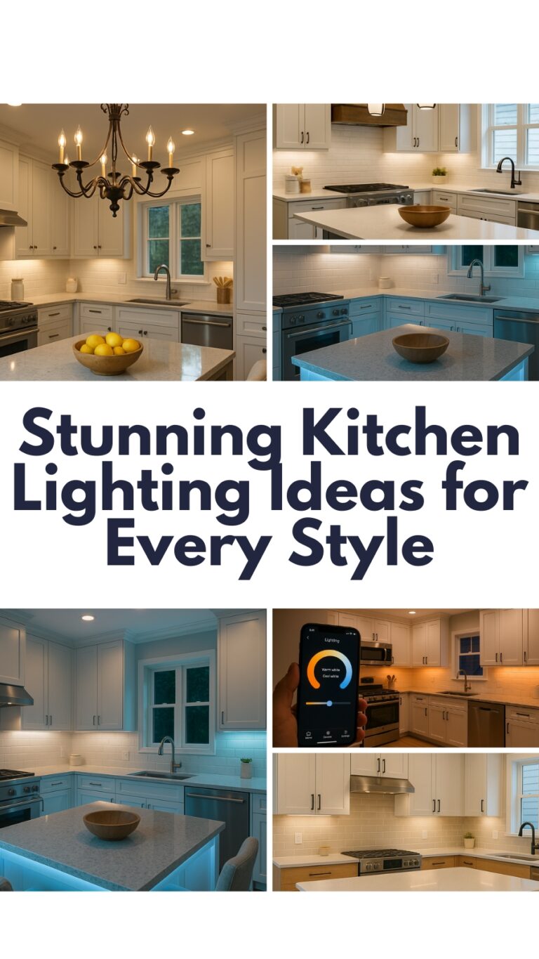 Stunning Kitchen Lighting Ideas for Every Style