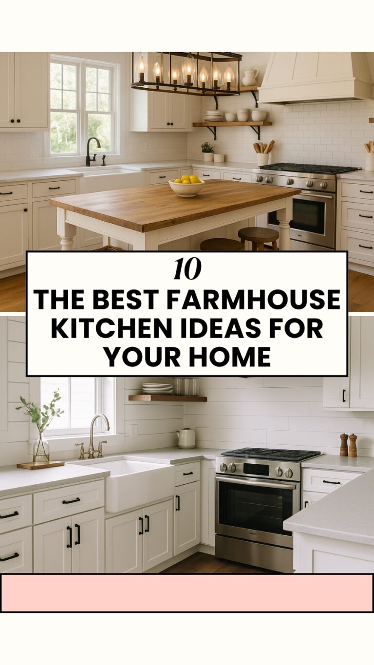 The Best Farmhouse Kitchen Ideas for Your Home