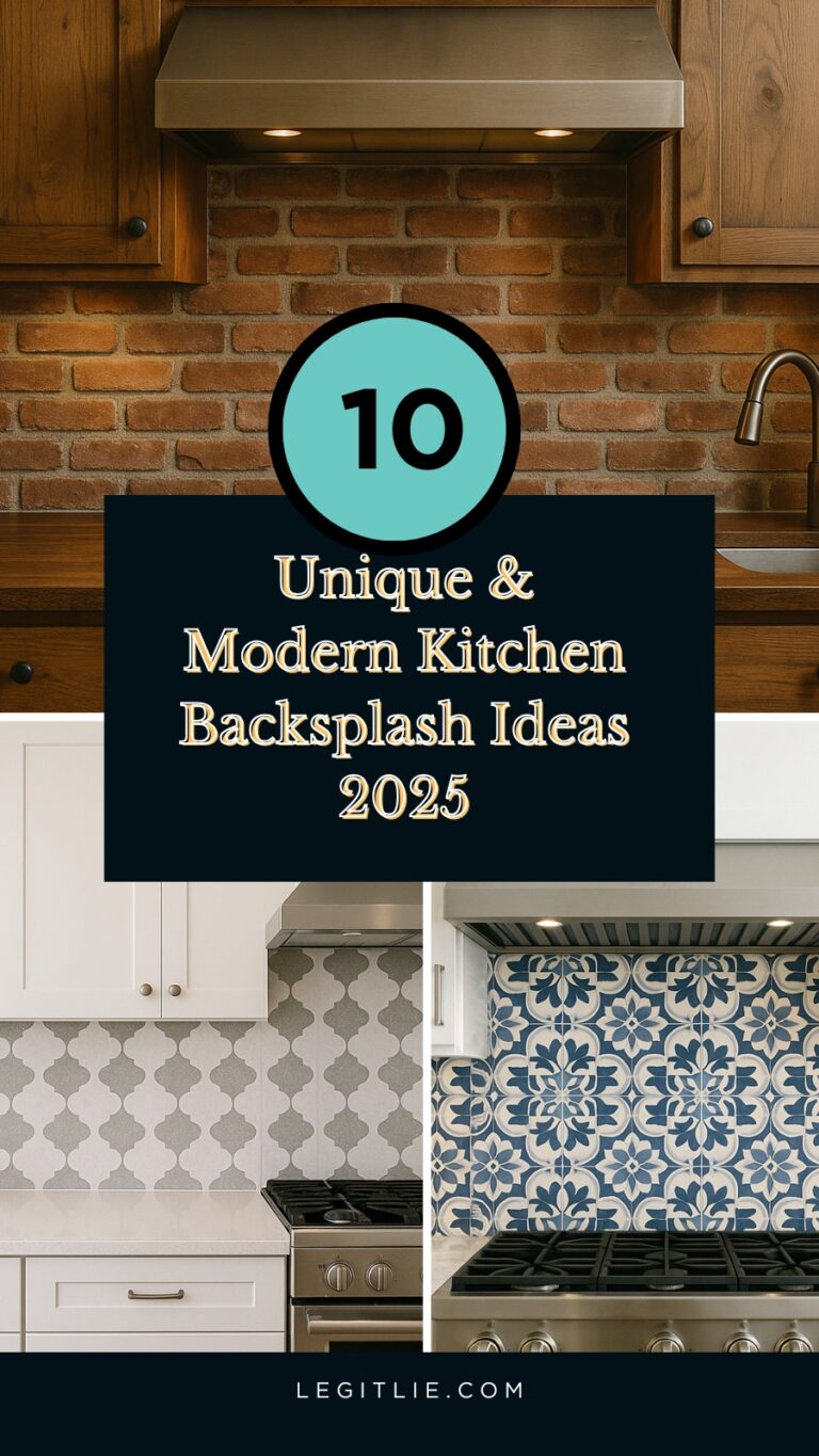 Unique & Modern Kitchen Backsplash Ideas 2025