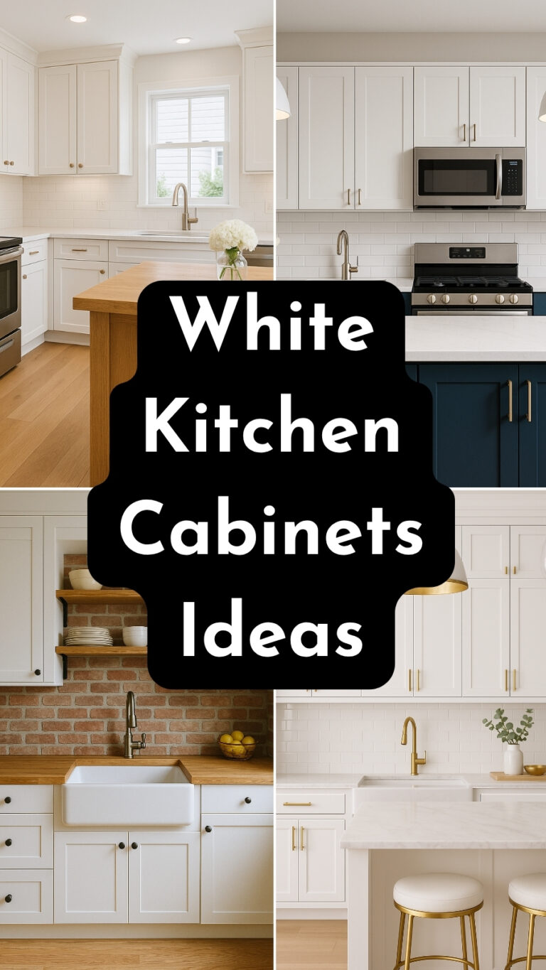 White Kitchen Cabinets Ideas: Timeless Designs for Every Style