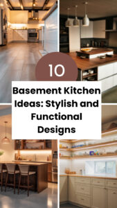 Basement Kitchen Ideas: Stylish and Functional Designs