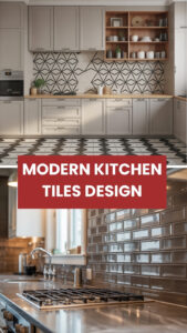 Modern Kitchen Tiles Design: Stylish Surfaces for Contemporary Kitchens